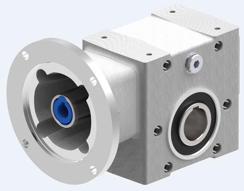 b031110.waft1RIGHT ANGLE WORM GEARBOX1.54IN CENTER DISTANCE10:1 RATIO56C QUILL INPUT0.8750IN HOLLOW OUTPUTB031110.WAFT1 Cone Drive Right Angle Worm Gearbox, 1.54in Center Distance, 10:1 Ratio, NEMA 56C Motor Adapter Input, 0.875in Hollow Output Shaft ; Ratings Based On 1750 RPM Motor: Output Speed (RPM): 175, Maximum Input Horsepower: 1.47, Maximum Output Torque: 446 lb-in, Efficiency: 84%