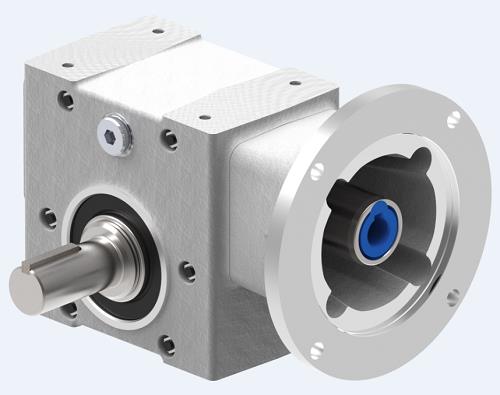 b031110.wantbRIGHT ANGLE WORM GEARBOX1.54IN CENTER DISTANCE10:1 RATIO56C QUILL INPUT0.7500IN LH OUTPUTB031110.WANTB Cone Drive Right Angle Worm Gearbox, 1.54in Center Distance, 10:1 Ratio, NEMA 56C Motor Adapter Input, 0.75in Left Hand Extended Output Shaft ; Ratings Based On 1750 RPM Motor: Output Speed (RPM): 175, Maximum Input Horsepower: 1.47, Maximum Output Torque: 446 lb-in, Efficiency: 84%